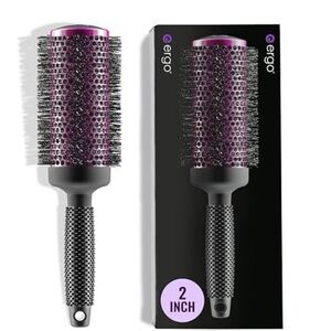 Ergobaby Black and Purple Hair Brush